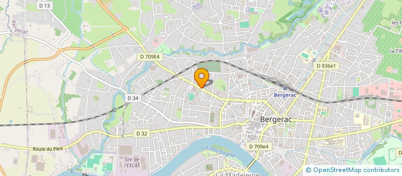 localisation de l'entreprise CAMAJUAN à BERGERAC