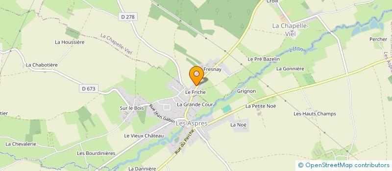 localisation de l'entreprise CAMALARM à LA CHAPELLE-VIEL