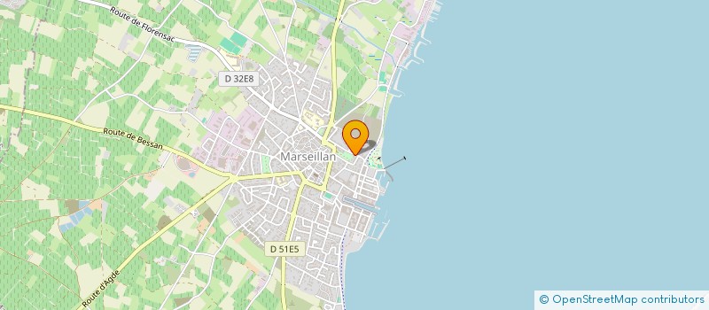 localisation de l'entreprise CAMALEX à MARSEILLAN