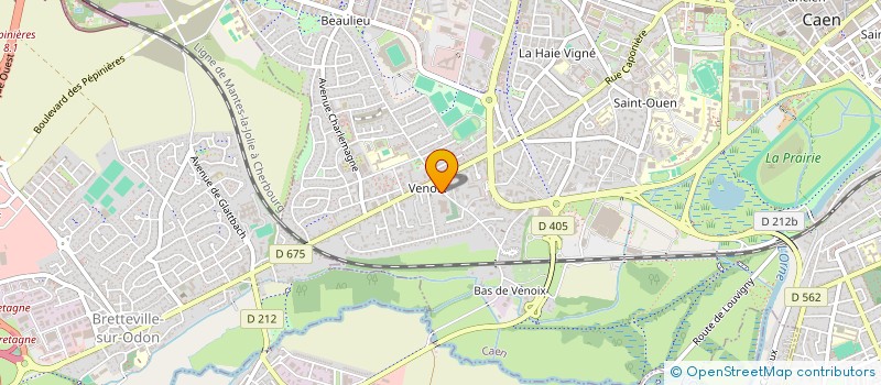 localisation de l'entreprise CAMALEX IMMOBILIER à CAEN