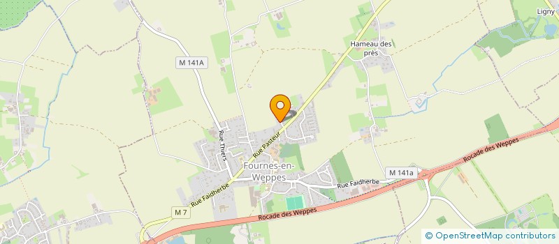 localisation de l'entreprise CAMALI  FOURNES-EN-WEPPES