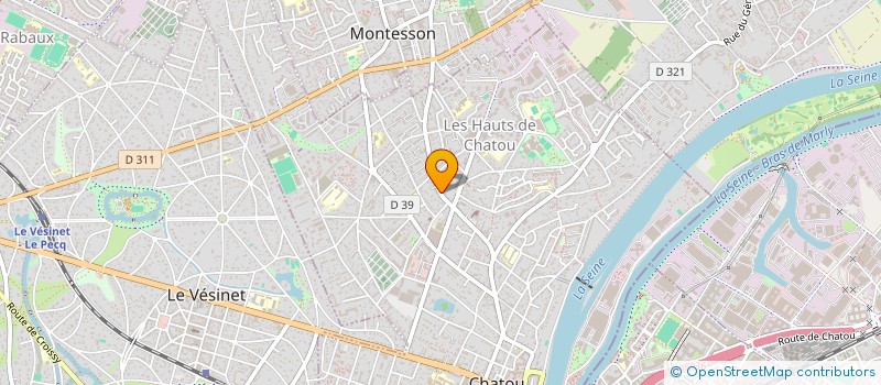 localisation de l'entreprise CAMALIANNE MUSIC  CHATOU