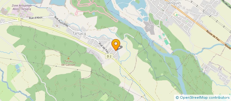 localisation de l'entreprise CAMALIHO  TARSACQ