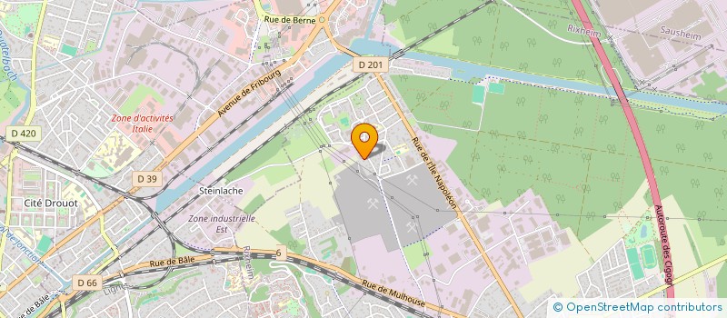 localisation de l'entreprise CAMALION  STRASBOURG