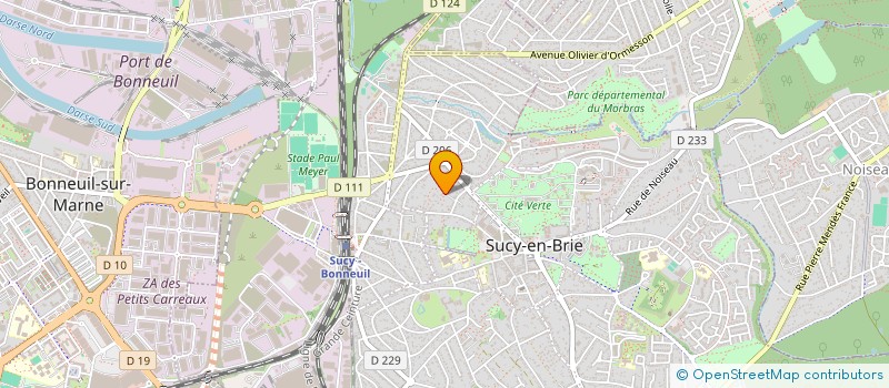 localisation de l'entreprise CAMALJO CARS  SUCY-EN-BRIE