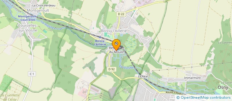 localisation de l'entreprise CAMALOU à BOISSY-L AILLERIE