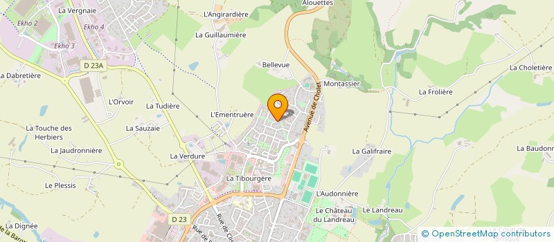 localisation de l'entreprise CAMALUSY à LES HERBIERS