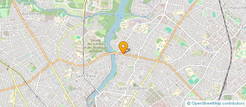 localisation de l'entreprise CAMANADE à NANTES