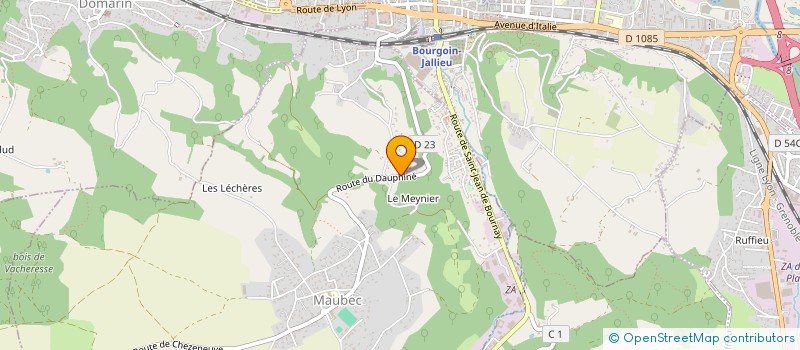 localisation de l'entreprise CAMAND  CHAMONIX-MONT-BLANC