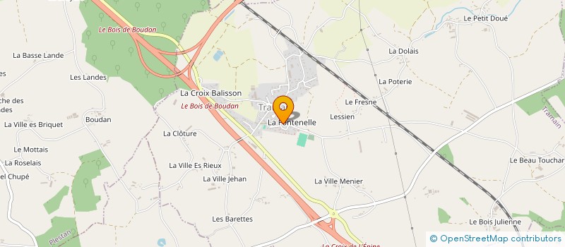 localisation de l'entreprise CAMANIA  TRAMAIN