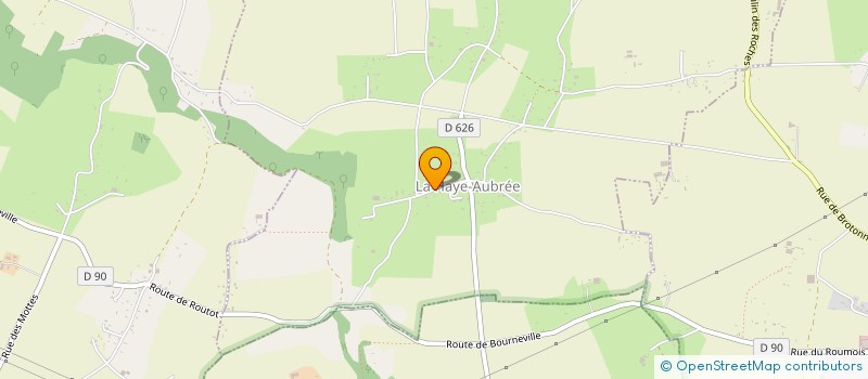 localisation de l'entreprise CAMANICA  LA HAYE-AUBREE