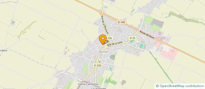 localisation de l'entreprise CAMAPA  BENET