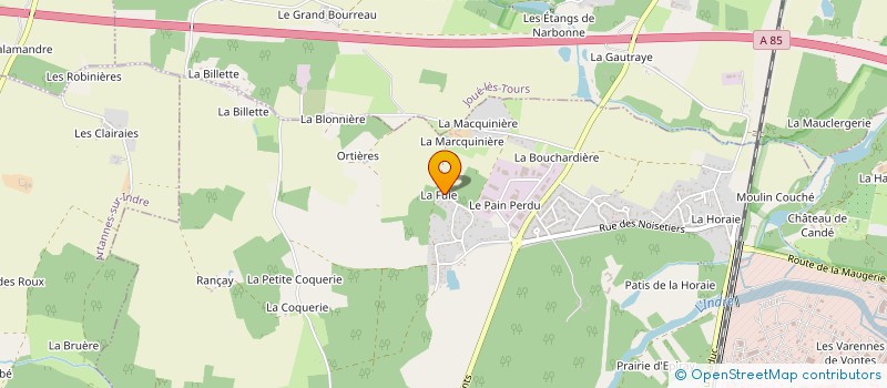 localisation de l'entreprise CAMAPAVAJEF  MONTS