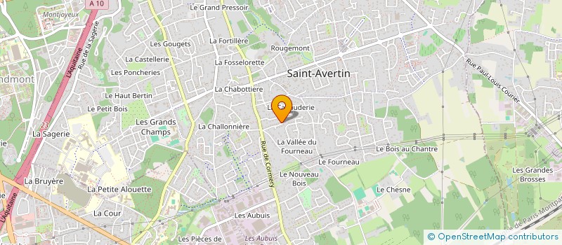 localisation de l'entreprise CAMAPIERRE  SAINT-AVERTIN