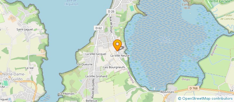 localisation de l'entreprise CAMAR à SAINT-JACUT-DE-LA-MER