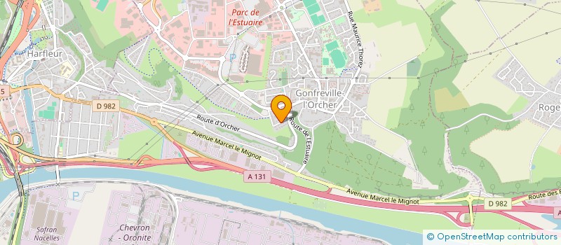 localisation de l'entreprise CAMARA  GONFREVILLE-L'ORCHER