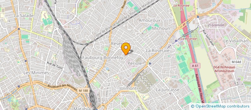 localisation de l'entreprise CAMARA INGENERIE à TOULOUSE
