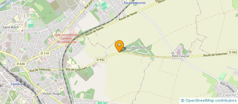 localisation de l'entreprise CAMARACUM ACTION  CAMBRAI