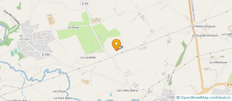 localisation de l'entreprise CAMARD T.P. à LAMBALLE-ARMOR