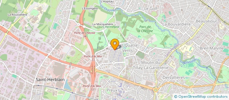 localisation de l'entreprise CAMAREL  SAINT-HERBLAIN