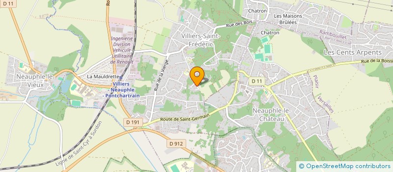 localisation de l'entreprise CAMAREL  VILLIERS-SAINT-FREDERIC