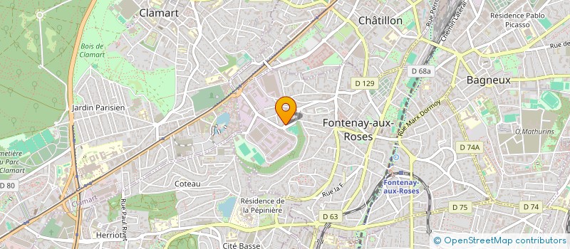 localisation de l'entreprise CAMARGO à FONTENAY AUX ROSES