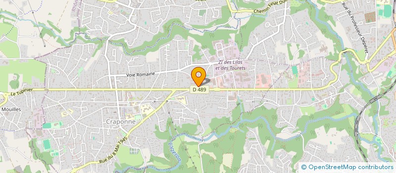 localisation de l'entreprise CAMARGO CONSTRUCTION  CRAPONNE