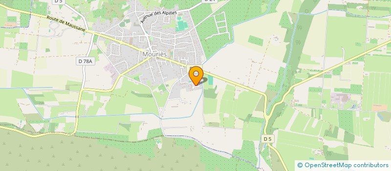 localisation de l'entreprise CAMARGUE EVASION  MOURIES