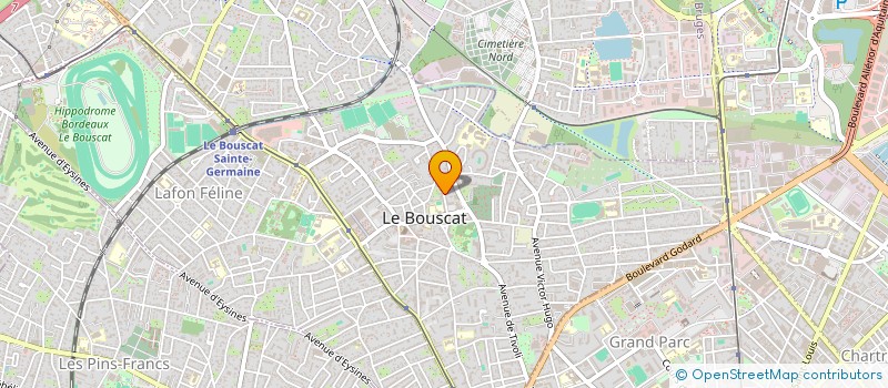 localisation de l'entreprise CAMARI  LE BOUSCAT