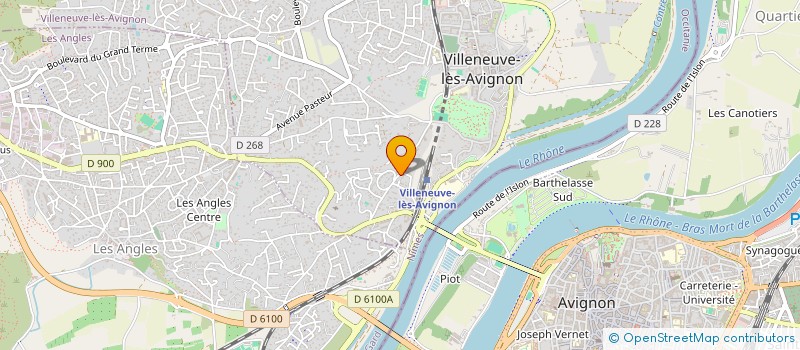 localisation de l'entreprise CAMARO  VILLENEUVE-LES-AVIGNON