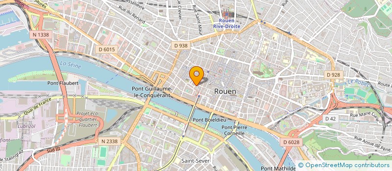 localisation de l'entreprise CAMARO  ROUEN