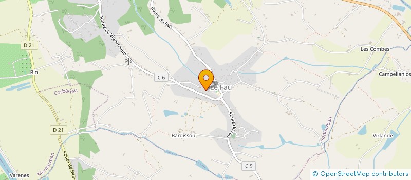 localisation de l'entreprise CAMART & TOLOT  MONTAUBAN