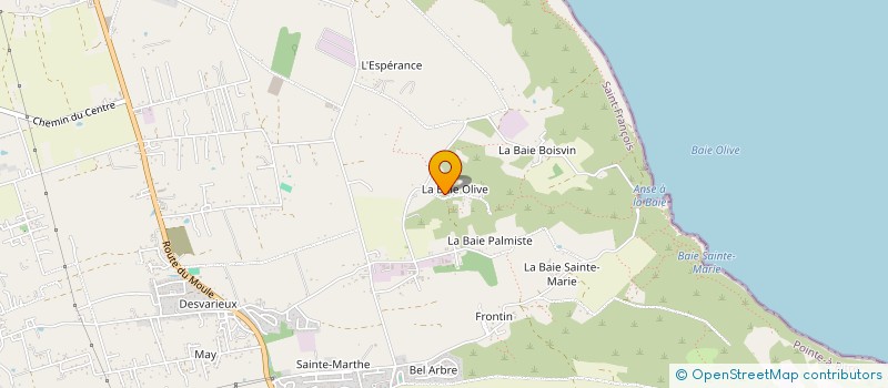 localisation de l'entreprise CAMARY à SAINT-FRANCOIS