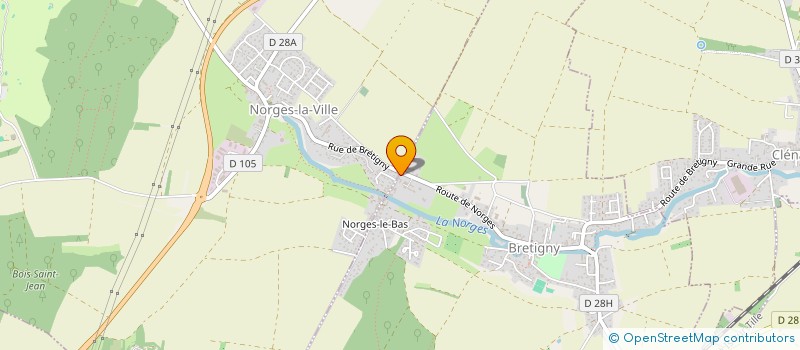 localisation de l'entreprise CAMAS  BRETIGNY