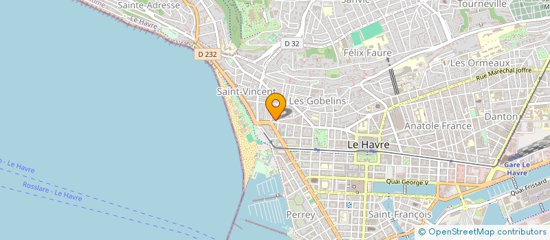 localisation de l'entreprise CAMASA à LE HAVRE