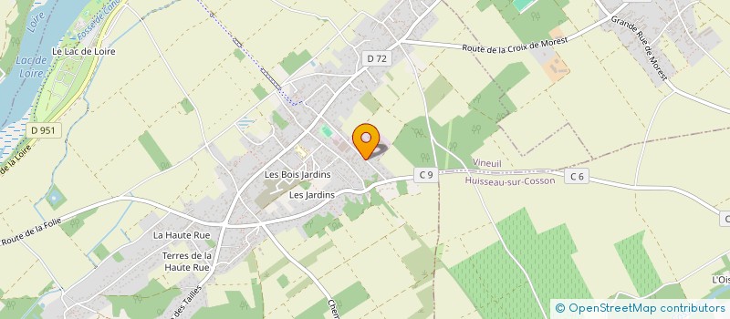 localisation de l'entreprise CAMAT 2 à VINEUIL