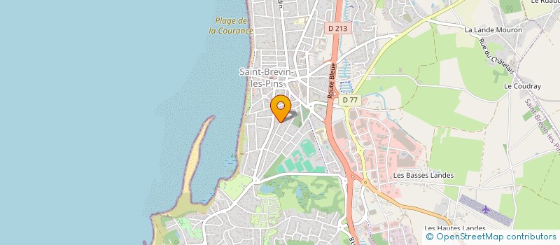localisation de l'entreprise CAMAT à SAINT-BREVIN-LES-PINS