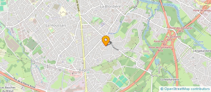 localisation de l'entreprise CAMAT44  REZE