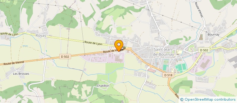 localisation de l'entreprise CAMATACA  SAINT-JEAN-DE-BOURNAY