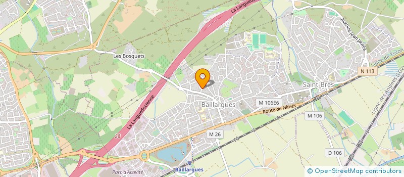 localisation de l'entreprise CAMATAU à BAILLARGUES