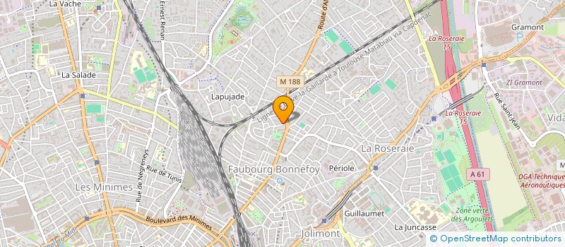 localisation de l'entreprise CAMATO  TOULOUSE