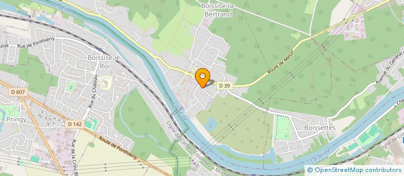 localisation de l'entreprise CAMAU LA VARENNE  BOISSISE-LA-BERTRAND