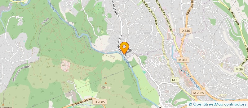 localisation de l'entreprise CAMAVI  LA COLLE-SUR-LOUP