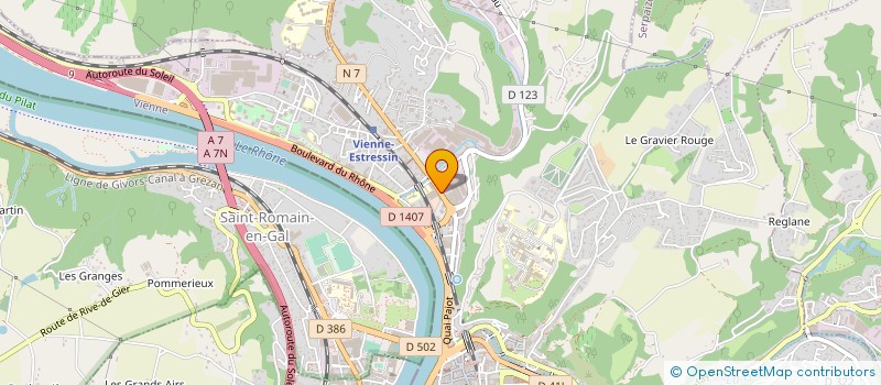 localisation de l'entreprise CAMAVIDIS à VIENNE