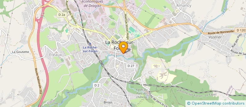 localisation de l'entreprise CAMAVITHI  LA ROCHE-SUR-FORON