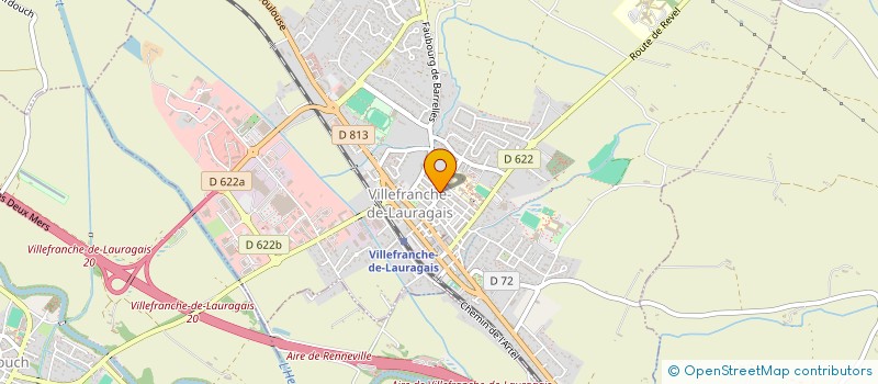 localisation de l'entreprise CAMAX  VILLEFRANCHE-DE-LAURAGAIS