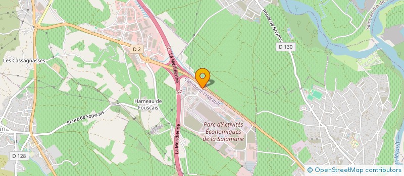 localisation de l'entreprise CAMAXE  CLERMONT-L'HERAULT