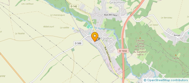 localisation de l'entreprise CAMAY  COUDUN