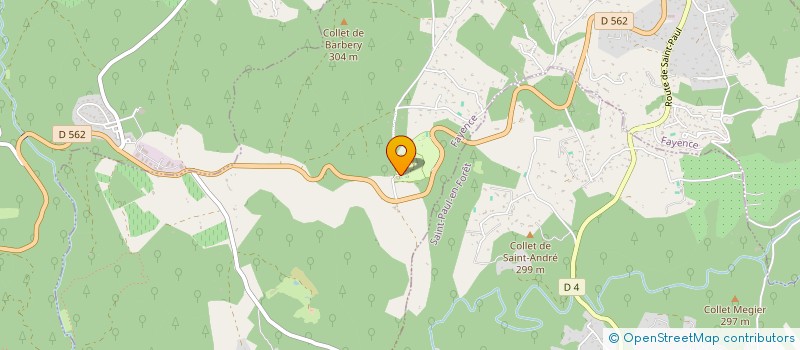 localisation de l'entreprise CAMB  FAYENCE