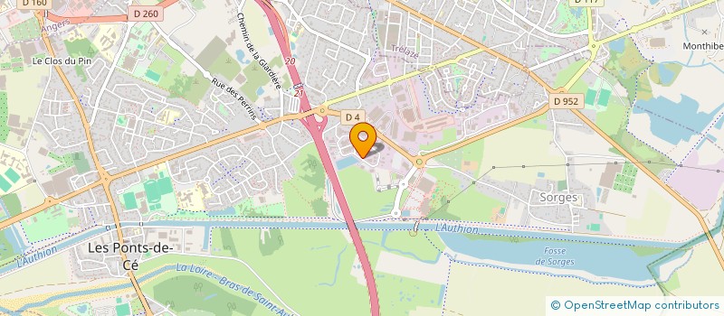 localisation de l'entreprise CAMB à LES PONTS-DE-CE